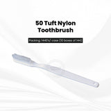 FreshMint 50 Tuft Nylon Toothbrush 1440's units/cs