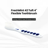 FreshMint Freshmint 42 Tuft 4" Flexible Toothbrush 1440's units/cs