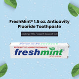 FreshMint 1.5 oz. Anticavity Fluoride Toothpaste (individual box) 144's units/cs