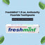 FreshMint 1.5 oz. Anticavity Fluoride Toothpaste (individual box) 144's units/cs