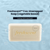 FreshScent 3 oz. Unwrapped Soap (vegetable based) 144's units/cs