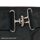 PREM. Waist Apron COIN Style 2+2 Pockets Twill Fabric 7.25oz 65/35 P/C size 16in W X 10in L Color Black 