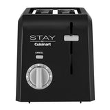 STAY by Cuisinart 2-Slice Toaster Black 4/Pack