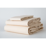 TC-180 FITTED SHEETS American made percale fabric BONE for Healthcare Hospitality Beds Packing 24's/ case Thomaston Mills
