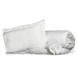 TC-200 American-made percale fabric PILLOW SHAMS for Elite Plain Beds color WHITE Packing 24's/ case Thomaston Mills