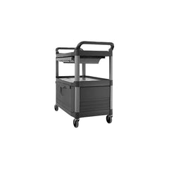 Xtra™ Instrument Cart With Lockable Doors And Sliding Drawer