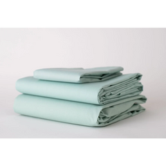 TC-180 PILLOWCASES American made percale fabric color SEAFOAM GREEN for Healthcare Hospitality Beds Packing 72's/ case Thomaston Mills