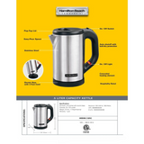 Hamilton Beach Hospitality Rated 0.50L Kettle Brushed Stainless Steel 6/Pack