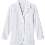 STD. UNISEX FITTING LAB Coat Button Closure 3 Pockets Color White sizes XS-XL