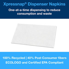 TorkÂ® Advanced XpressnapÂ® Interfold Dispenser Napkin