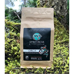 Spirit Bear Orca Dark Roast Certified Organic Fair Trade 1kg Packing 