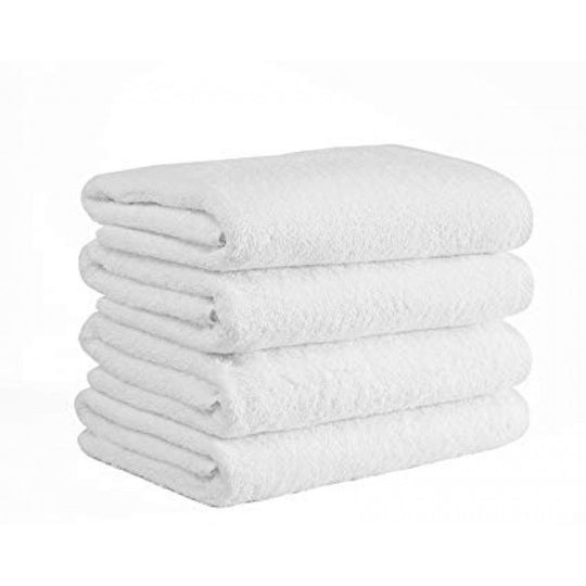 27x54 Premium White Bath Hotel Towel 14 lbs/doz - Wholesale Towel, Inc.