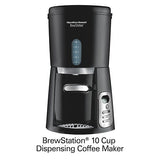 Hamilton Beach 10 Cup Brew Station Glossy Black