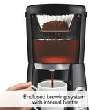 Hamilton Beach 10 Cup Brew Station Glossy Black