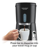 Hamilton Beach 10 Cup Brew Station Glossy Black