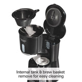 Hamilton Beach 10 Cup Brew Station Glossy Black